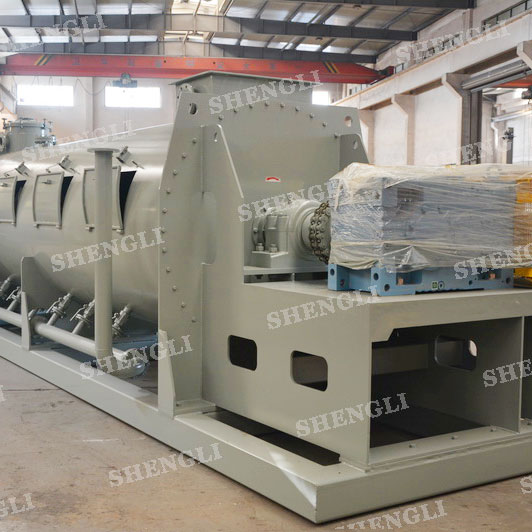 CMS-15000 单轴连续式搅拌机，用于固废处理